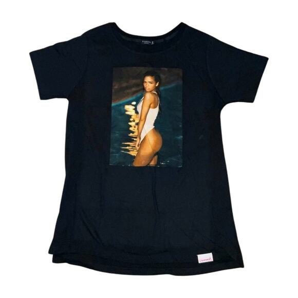 DIAMOND SUPPLY CO. CASSIE NIGHT SWIM T-SHIRT SIZE M NWT - Picture 1 of 3
